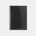 Обложка для паспорта ВЕКТОР Rizzo ОП-104-3210 чёрная из натуральной кожи