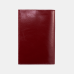 Обложка для паспорта ВЕКТОР Lippo ОП-122-2130 красная из натуральной кожи