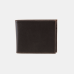 Кошелёк с зажимом для денег ВЕКТОР Leroy ПМ-421-1020 коричневый из натуральной кожи