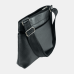 Сумка-планшет на плечо ВЕКТОР Abele СК-501-1510 чёрная из натуральной кожи