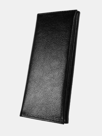 Футляр-книжка для ключей ВЕКТОР Libretto ФТ-902-1010 чёрный из натуральной кожи