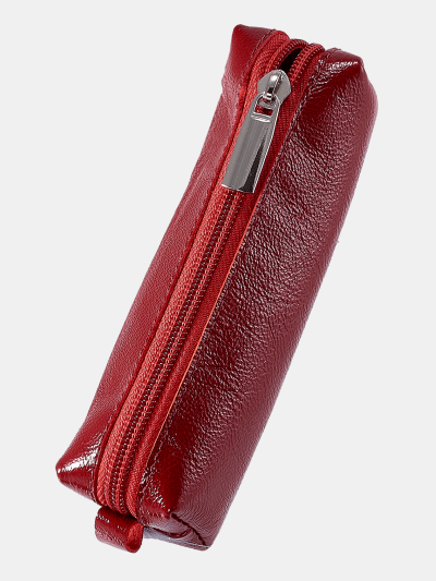 Футляр-тубус для ключей ВЕКТОР Atex ФТ-909-2130 красный из натуральной кожи