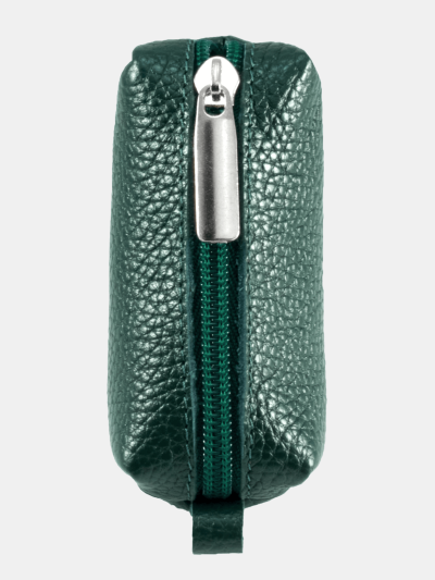 Чехол для ключей ВЕКТОР Tubo ФТ-910-1585 зелёный из натуральной кожи
