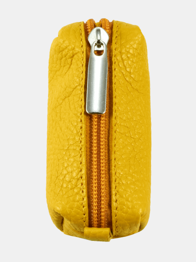 Чехол для ключей ВЕКТОР Tubo ФТ-910-1590 жёлтый из натуральной кожи